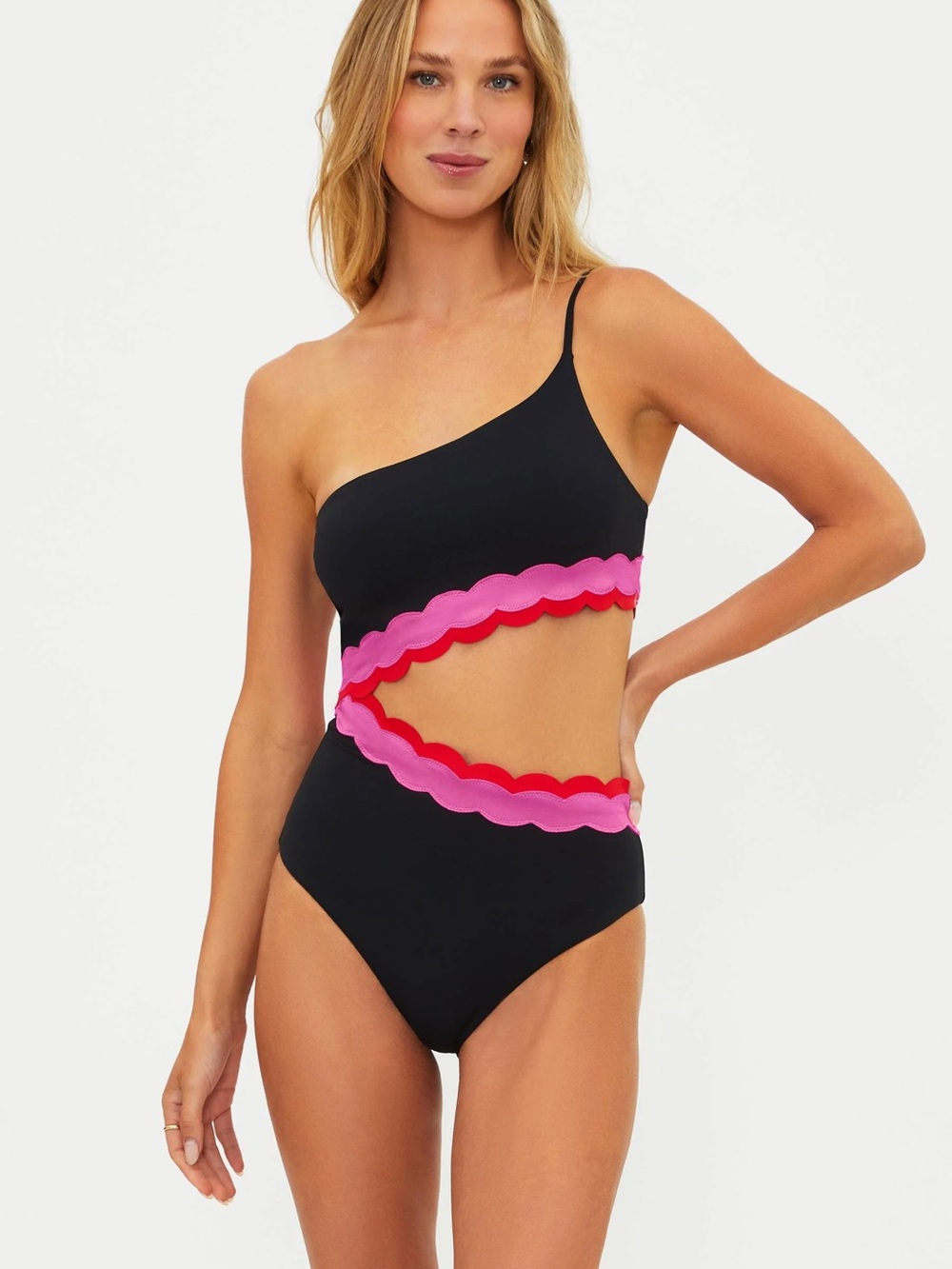 Beach Riot Liora One Piece Electric Wave NWT
